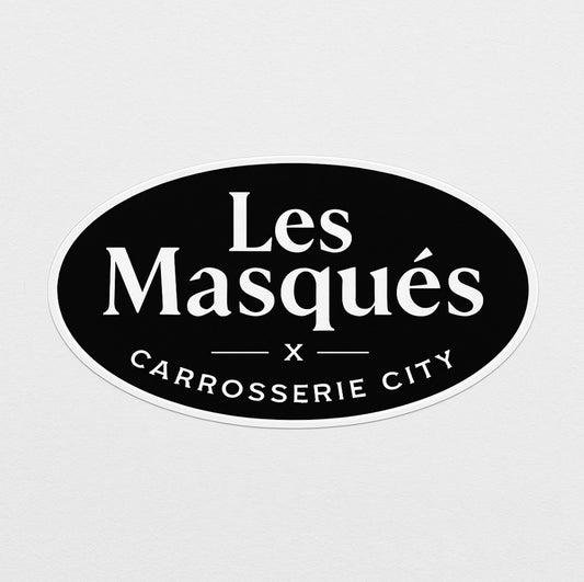 Sent‑bon “LES MASQUÉS x CARROSSERIE CITY” (1 PARTICIPATION AU CONCOURS)